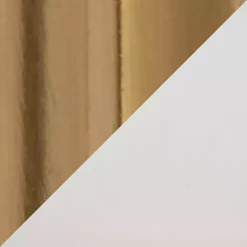 Kirklands Home Bar Stools & Counter Height Stools|Remy White & Gold Swivel Bar Stools, Set of 2 Black