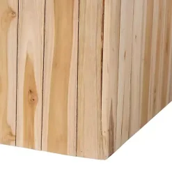 Kirklands Home Coffee Tables|Repurposed Wood Logs Recgle Coffee Table Tan