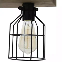 Kirklands Home Chandeliers & Pendant Lighting|Restored Wood 4-Light Pendant Light