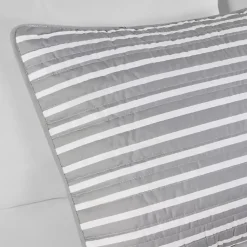 Kirklands Home Quilts|Reversible Stripes 5-pc. Full/Queen Quilt Set