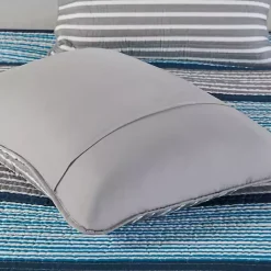 Kirklands Home Quilts|Reversible Stripes 5-pc. Full/Queen Quilt Set