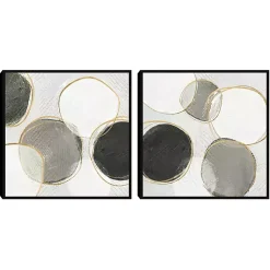 Kirklands Home Canvas Art|River Bottom Framed Canvas Art Prints, Set of 2