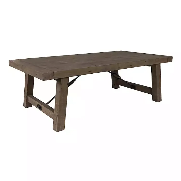 Kirklands Home Coffee Tables|Roane Gray Reclaimed Pine Coffee Table