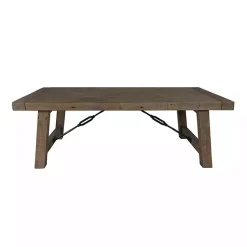 Kirklands Home Coffee Tables|Roane Gray Reclaimed Pine Coffee Table