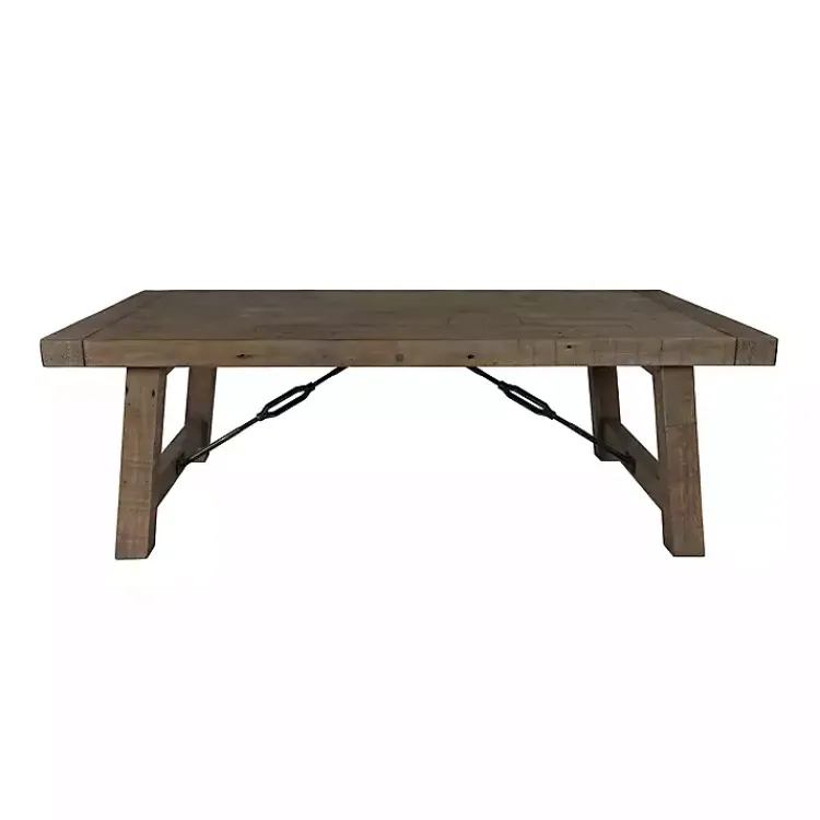 Kirklands Home Coffee Tables|Roane Gray Reclaimed Pine Coffee Table