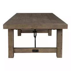 Kirklands Home Coffee Tables|Roane Gray Reclaimed Pine Coffee Table