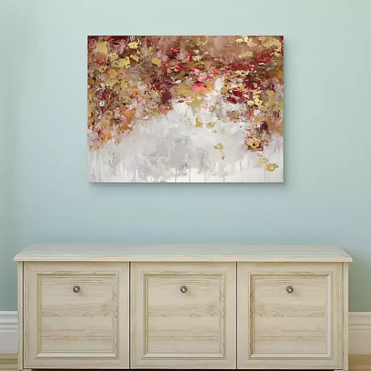 Kirklands Home Canvas Art|Robbins Charmed Gold Canvas Art Print