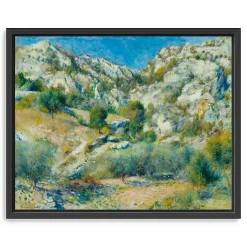 Kirklands Home Canvas Art|Rocky Crags at L'Estaque Canvas Art Print, 18x22