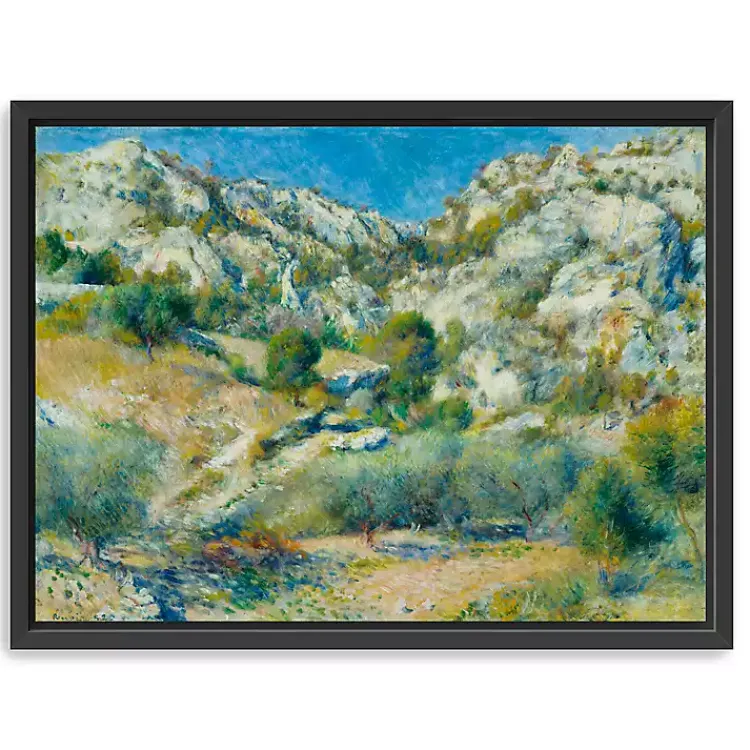 Kirklands Home Canvas Art|Rocky Crags at L'Estaque Canvas Art Print, 32x42