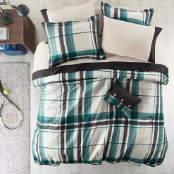 Kirklands Home Comforters|Roger Plaid 7-pc. Twin XL Comforter Set