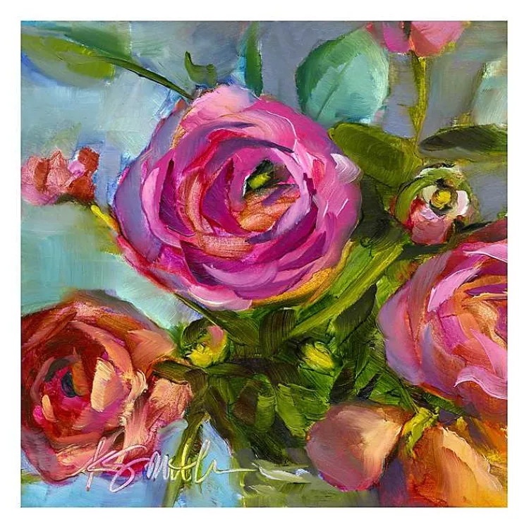 Kirklands Home Canvas Art|Roses Still Life III Canvas Art Print