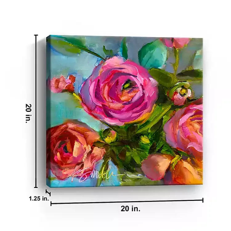 Kirklands Home Canvas Art|Roses Still Life III Canvas Art Print