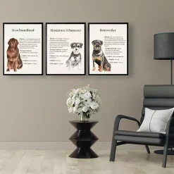 Kirklands Home Wall Quotes & Signs|Rottweiler Facts Framed Wall Plaque
