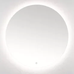 Kirklands Home Decorative Mirrors|Round Ashden LED Wall Mirror