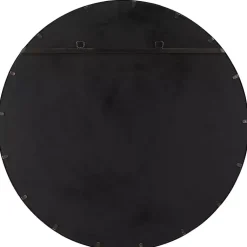 Kirklands Home Decorative Mirrors|Round Dark Bronze and Gold Wall Mirror