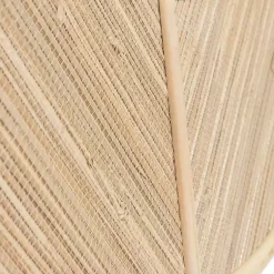 Kirklands Home Decorative Mirrors|Round Elyas Natural Rattan Wall Mirror