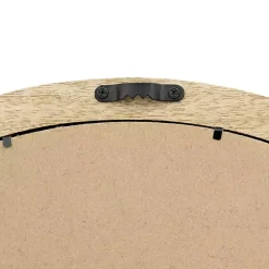 Kirklands Home Decorative Mirrors|Round Mango Wood Wall Mirror