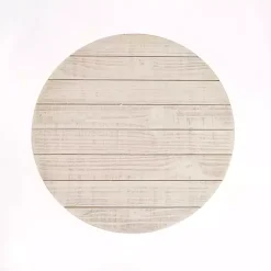 Kirklands Home Accent & End Tables|Round Savannah Wood and Metal C-Table White