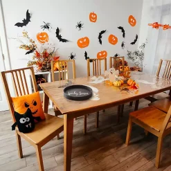 Hot Round Spooky Season Wood Tray Halloween