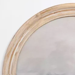 Kirklands Home Framed Art|Round Winter Barn Framed Art Print