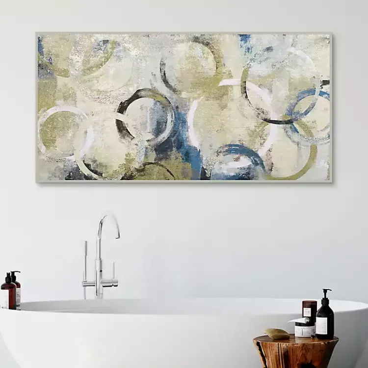 Kirklands Home Canvas Art|Roundabout III Framed Canvas Art Print