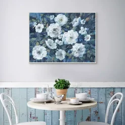 Kirklands Home Framed Art|Rugosa Roses Floral Framed Wall Art