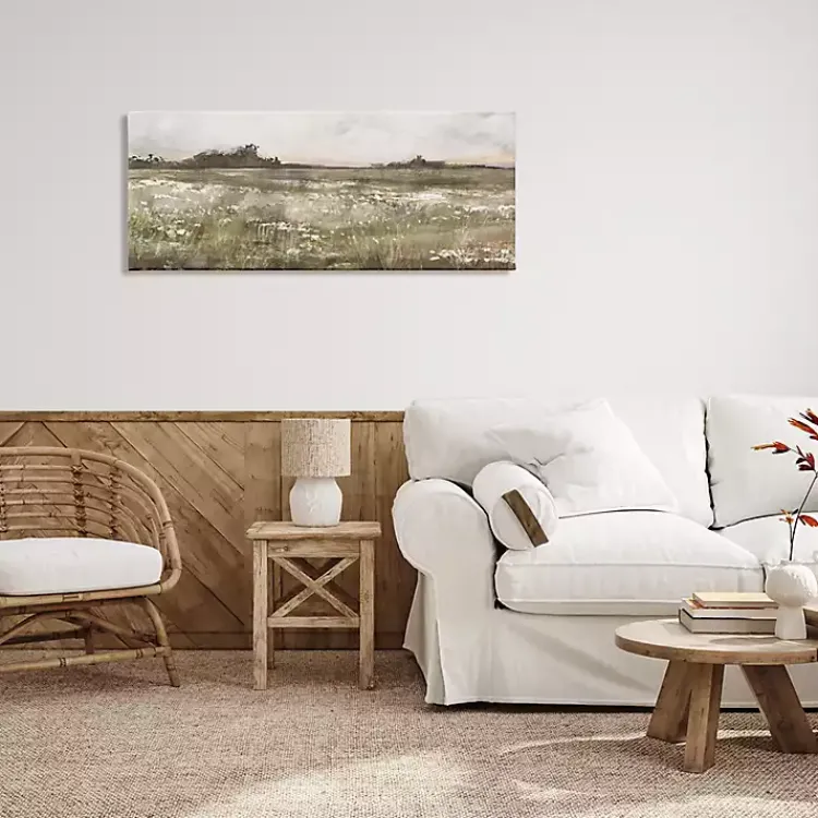 Kirklands Home Canvas Art|Rural Country Meadow Canvas Art Print