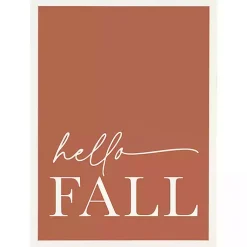 Online Rust Hello Fall Framed Wall Plaque Fall