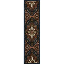 Kirklands Home Area Rugs|Rust Ornamental Runner, 2x8