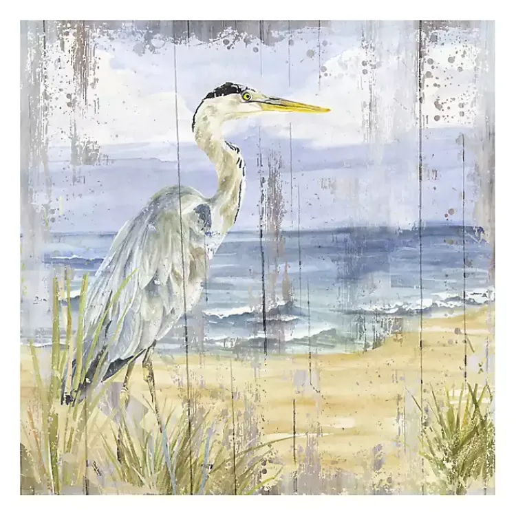 Kirklands Home Canvas Art|Rustic Birds of the Coast I Canvas Art Print Multi