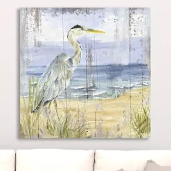 Kirklands Home Canvas Art|Rustic Birds of the Coast I Canvas Art Print Multi