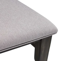 Kirklands Home Dining Chairs|Rustic Brown Slat Back Dining Chairs, Set of 2 Gray