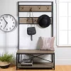 Kirklands Home Entryway Furniture|Rustic Driftwood Hall Tree