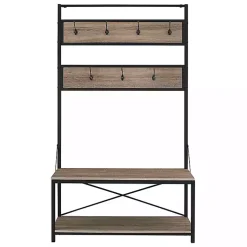 Kirklands Home Entryway Furniture|Rustic Driftwood Hall Tree