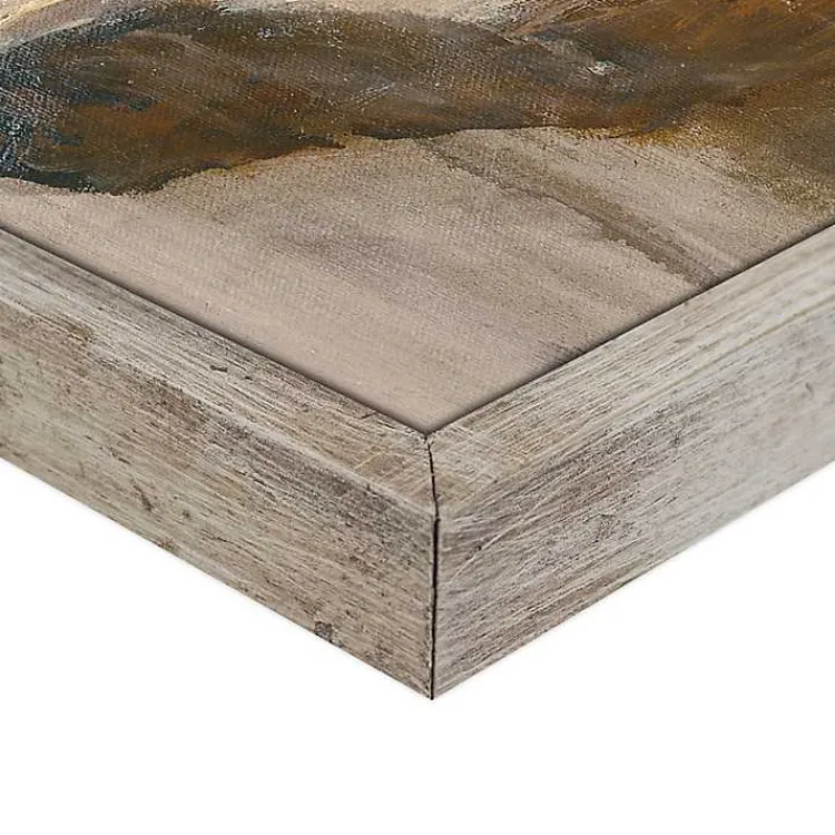 Kirklands Home Canvas Art|Rustic Elegance Framed Canvas Art Print