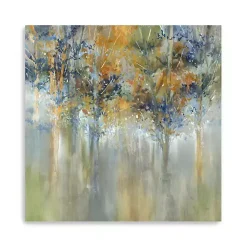 Kirklands Home Canvas Art|Rustic Leaves Giclee Canvas Art Print Multi