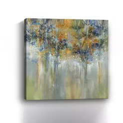 Kirklands Home Canvas Art|Rustic Leaves Giclee Canvas Art Print Multi