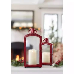 Discount Rustic Metal Lanterns, Set of 3 Lanterns