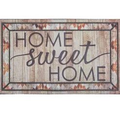 Kirklands Home Doormats|Rustic Sweet Home Doormat Tan