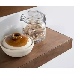 Kirklands Home Shelves|Rustic Wood 2-pc. Floating Shelves, 18 in.