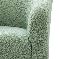 Kirklands Home Accent Chairs|Sage Contemporary Barrel Accent Chair Green