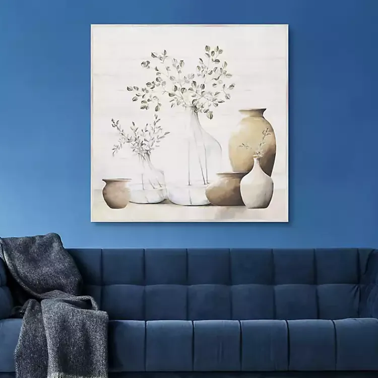 Kirklands Home Canvas Art|Sage Dreams Framed Canvas Art Print