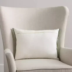 Discount Sage Embroidered Medallion Lumbar Pillow Pillows