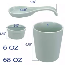 Kirklands Home Kitchen Accessories|Sage Katy 6-pc. Kitchen Accessories Set Green