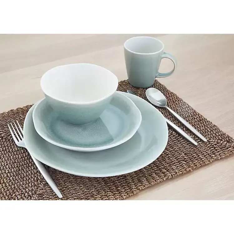 Kirklands Home Dinnerware|Sage Sand 16-pc. Dinnerware Set Green
