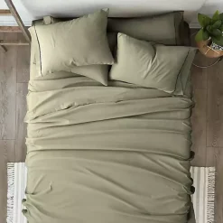 Kirklands Home Bed Sheets|Sage Ultra Soft 6-pc. California King Sheet Set Green