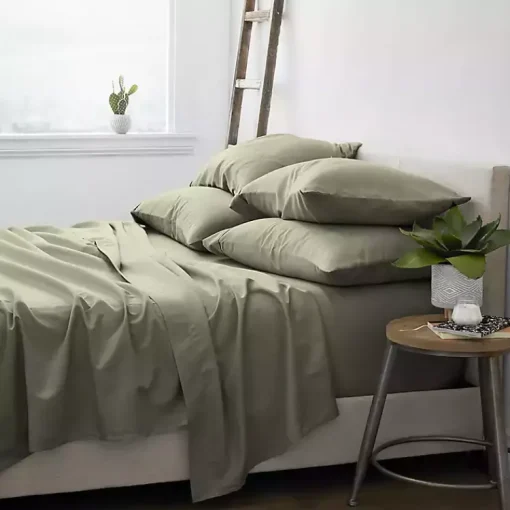Kirklands Home Bed Sheets|Sage Ultra Soft 6-pc. California King Sheet Set Green