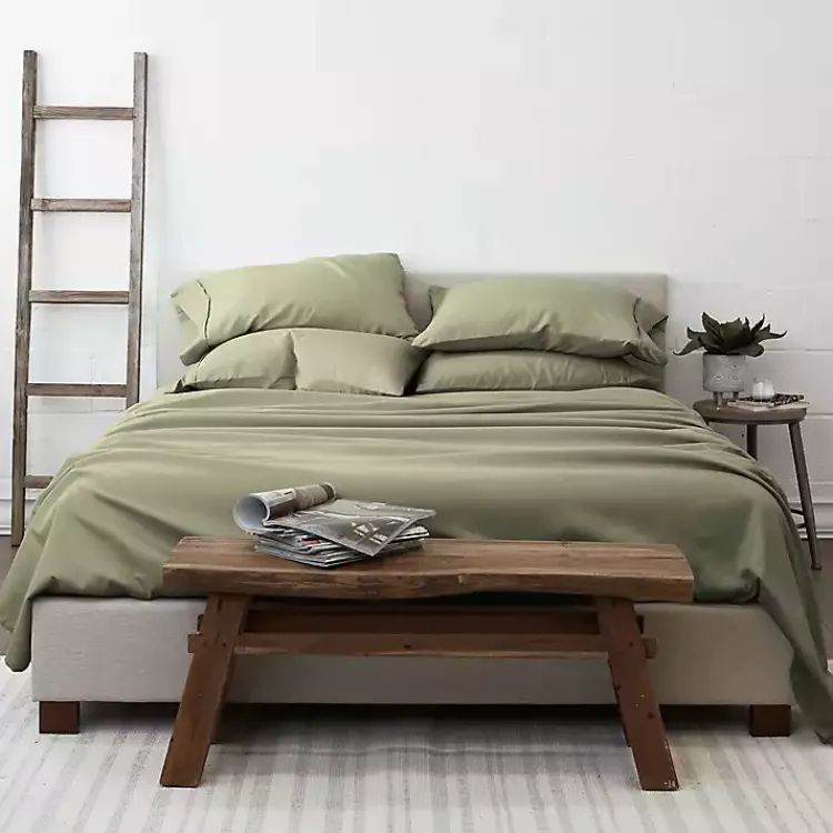 Kirklands Home Bed Sheets|Sage Ultra Soft 6-pc. California King Sheet Set Green