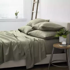 Kirklands Home Bed Sheets|Sage Ultra Soft 6-pc. Full Sheet Set Green