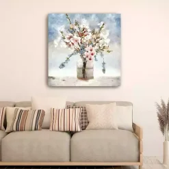 Kirklands Home Canvas Art|Sakura Jar Canvas Art Print, 40x40 in.